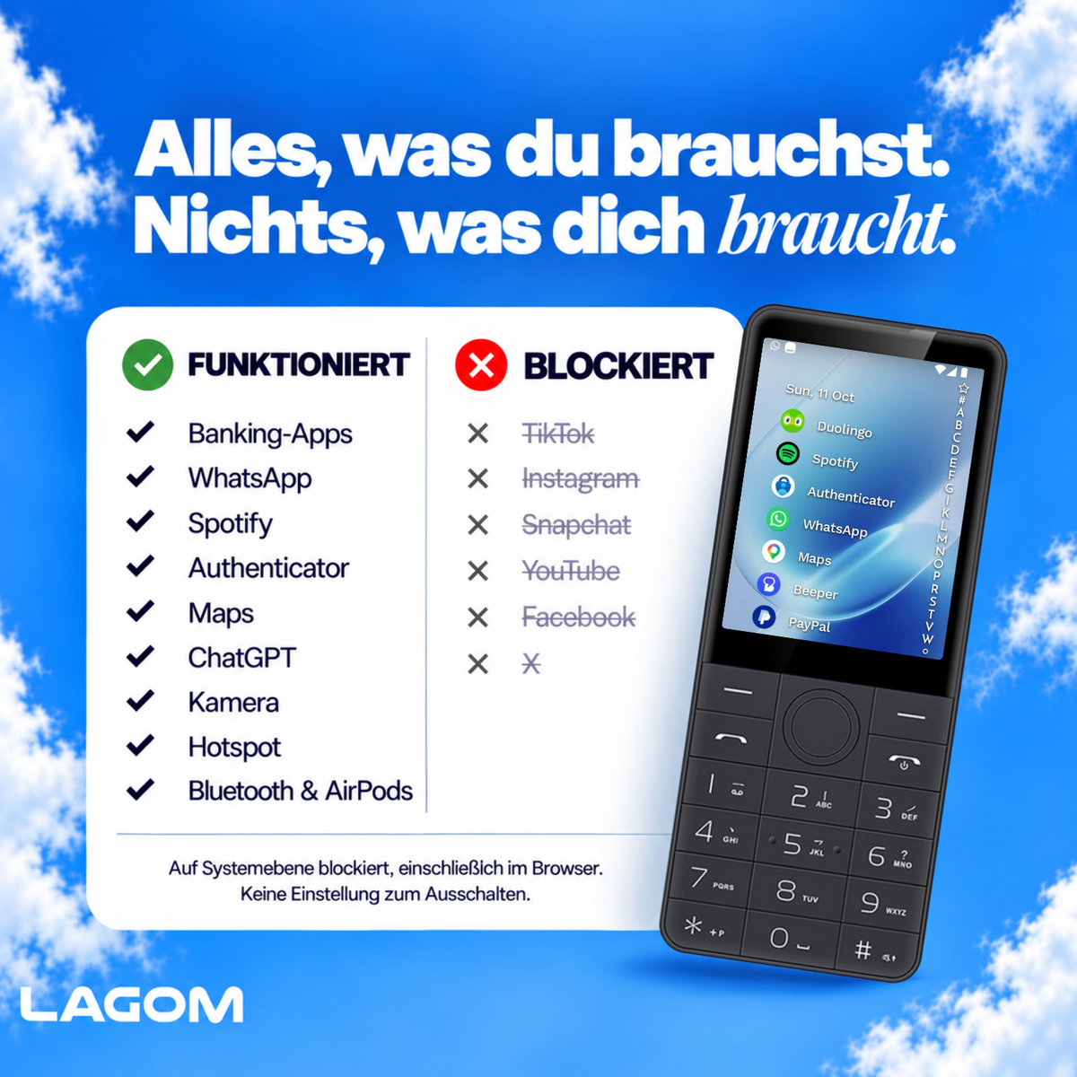 Lagom-Telefon
