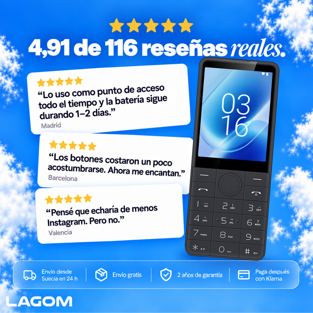 Teléfono Lagom