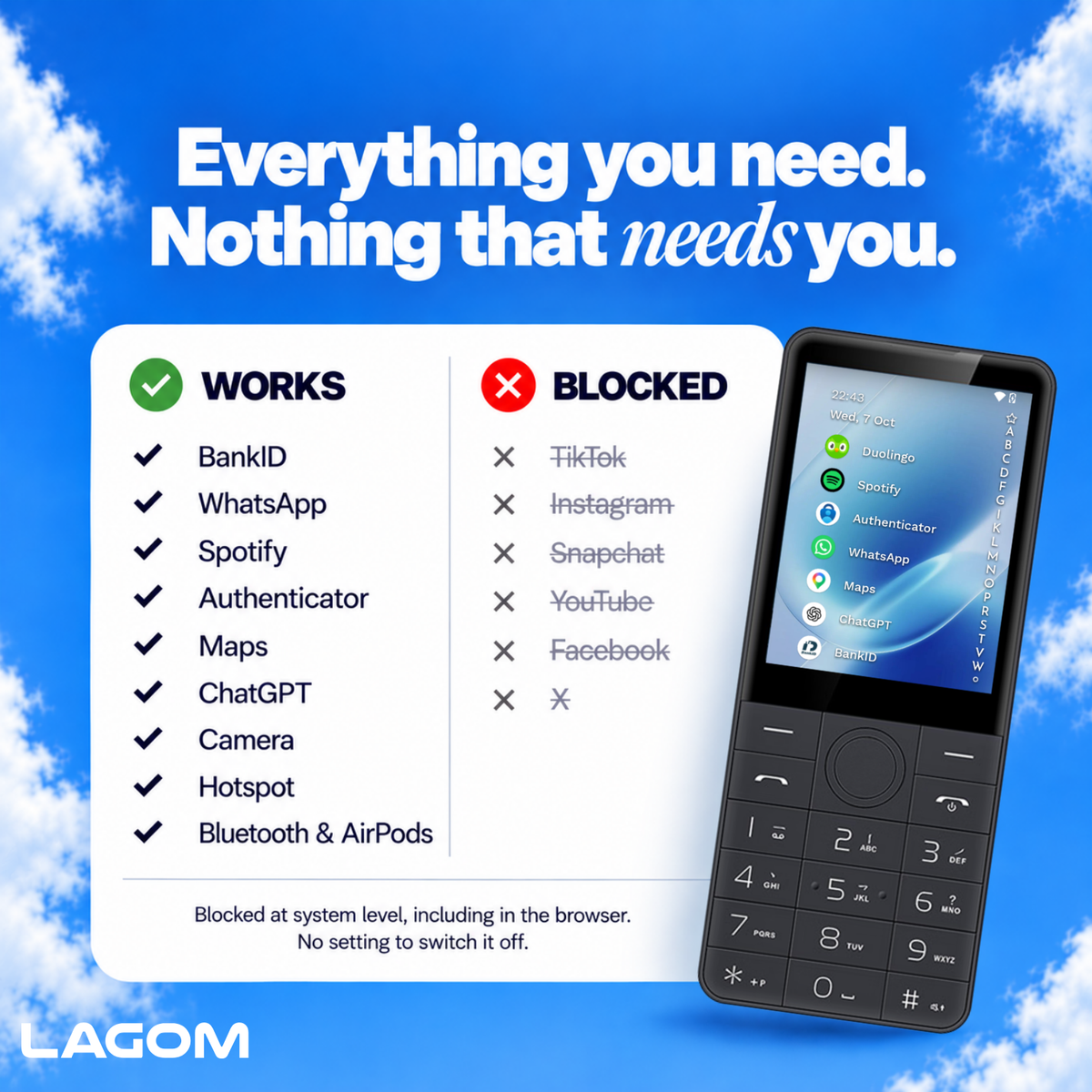 Lagom Phone